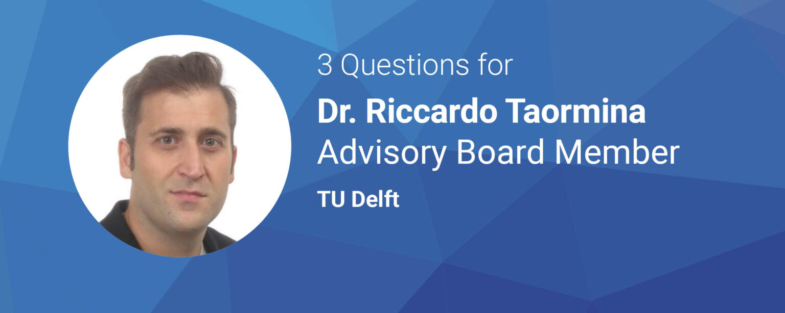 Meet the Advisory Board 3 Questions for Riccardo Taormina BLUE